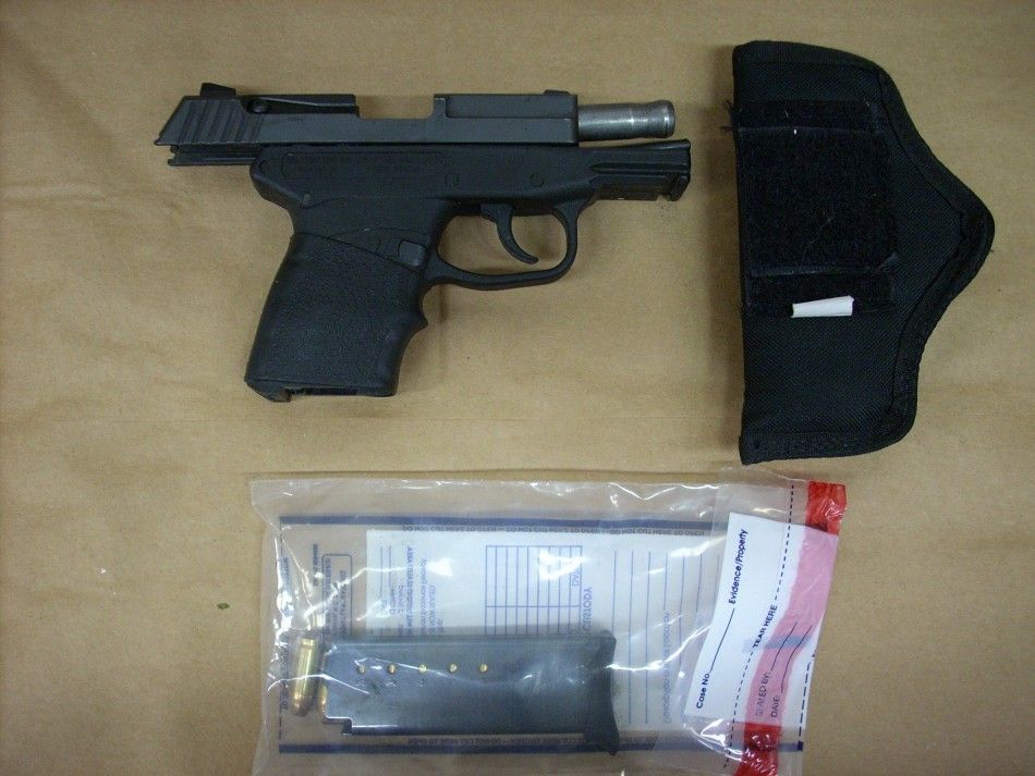 Handout photo of the handgun that was used in the shooting death of Trayvon Martin