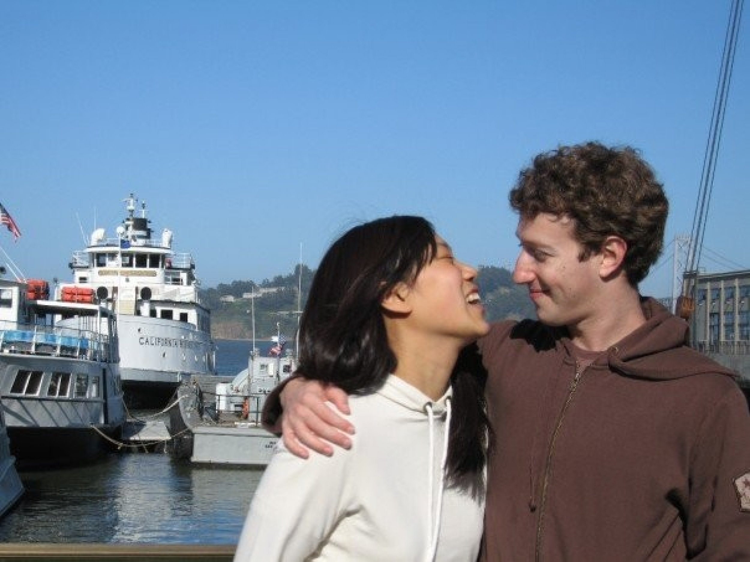 Mark Zuckerberg  married his longtime girlfriend Priscilla Chan at a small ceremony in their backyard Saturday