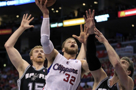 The Clippers take on the Spurs at 10:30 p.m. ET.