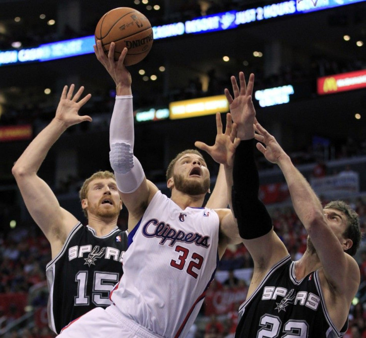 The Clippers take on the Spurs at 10:30 p.m. ET.