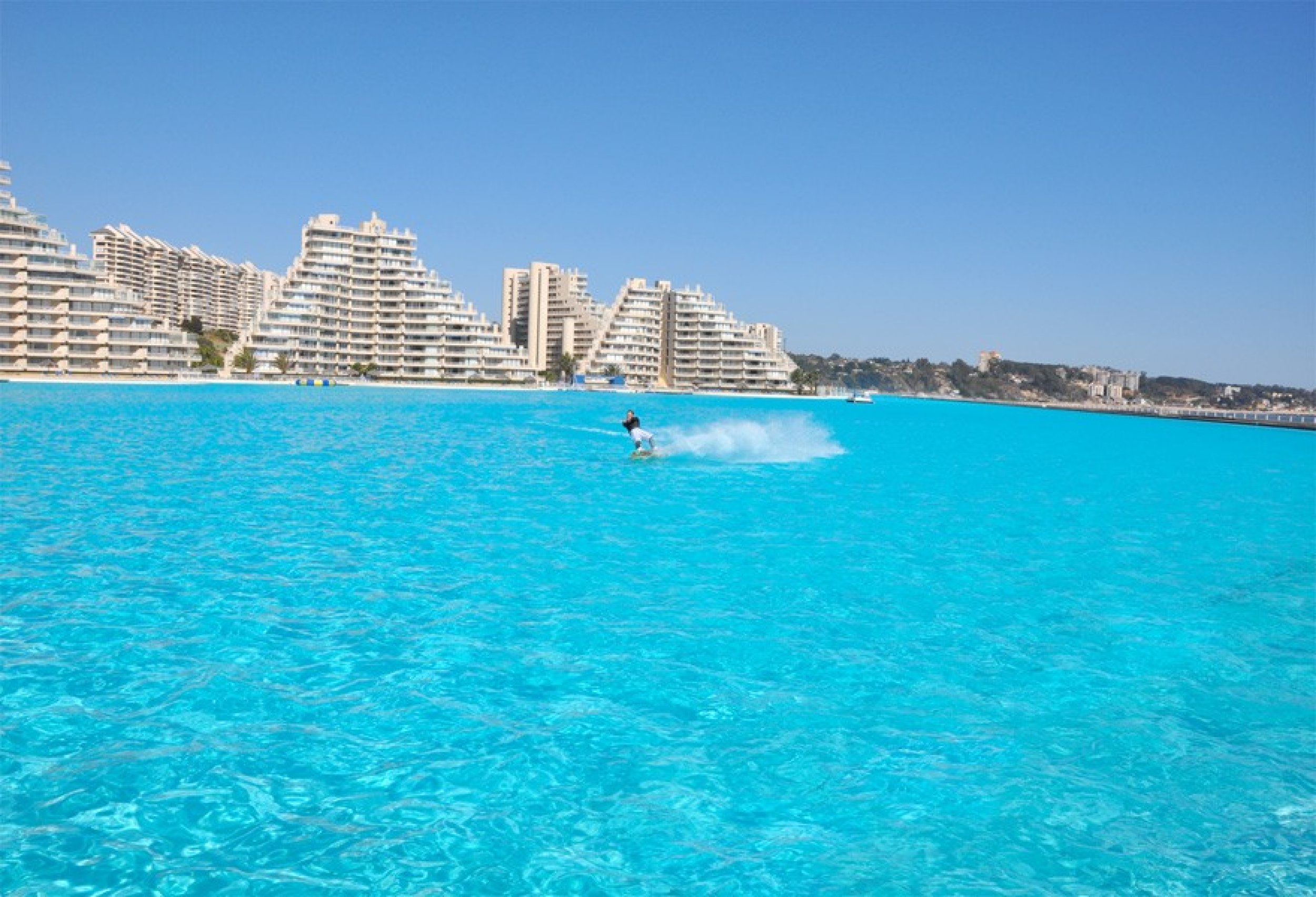 Worlds largest pool at San Alfonso del Mar resort in Chile. Photo San Alfonso del Mar