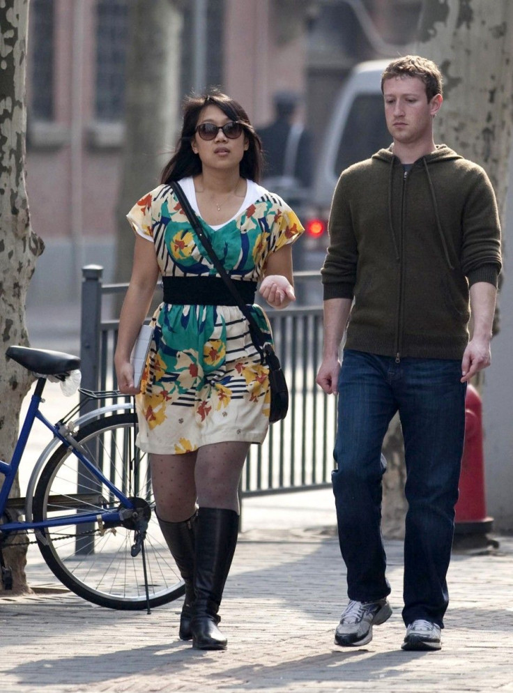 Mark Zuckerberg and Priscilla Chan