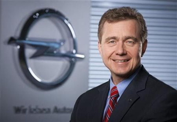 Karl-Friedrich Strack, head of General Motors unit Opel