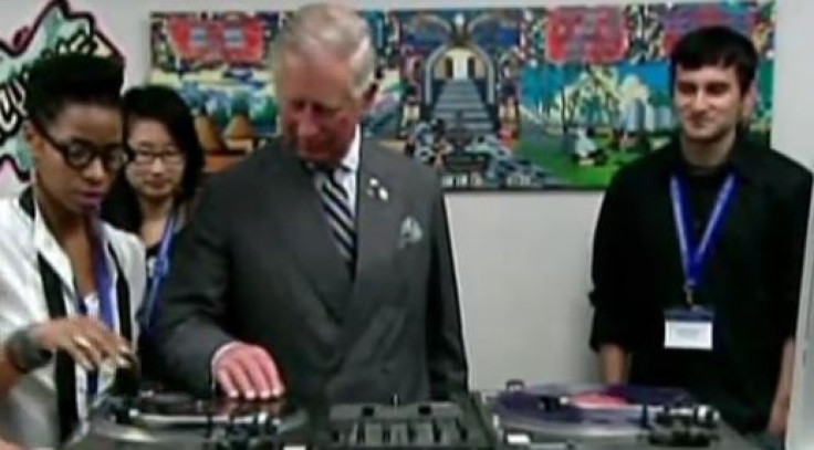 Prince Charles DJing