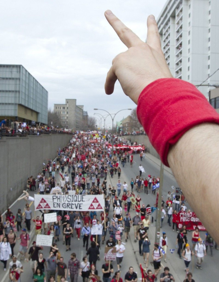 Montreal student protests