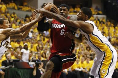 The Heat take on the Pacers at 7 p.m. ET.