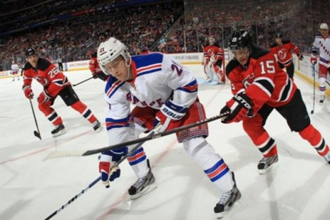 The Rangers take on the Devils at 8 p.m. ET.