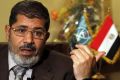 Freedom and Justice Party candidate Mohammed Morsi  