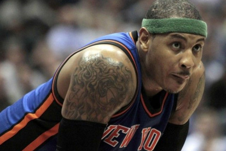 Carmelo Anthony says his time is coming.