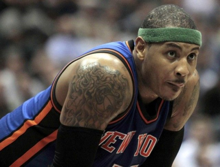 Carmelo Anthony says his time is coming.
