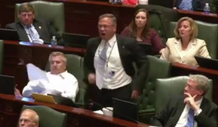 VIDEO: Illinois Republican Flips Out on Floor Over Pension Bill