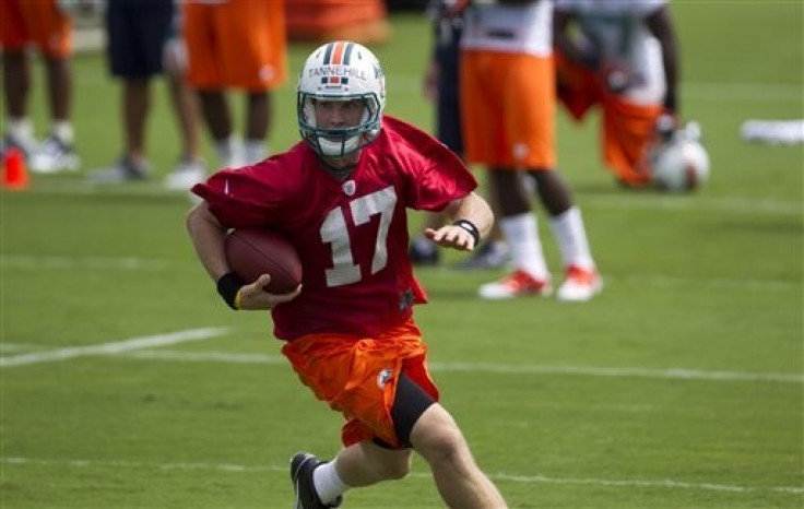 Ryan Tannehill could be one of the major story lines of the 2012 edition of Hard Knocks.