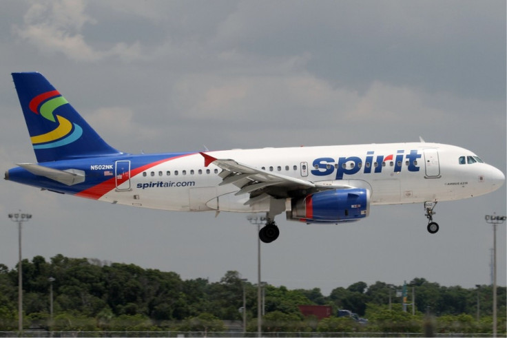 A Spirit Airlines plane