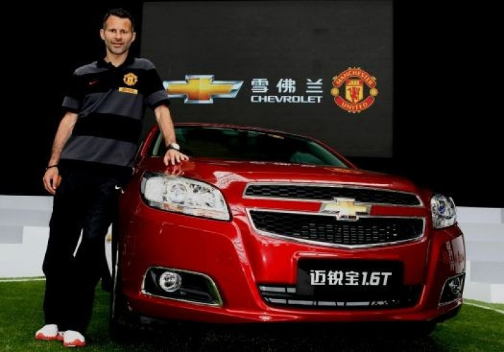 GM is sponsoring Manchester United as it tries to up the ante in Chinese advertising.