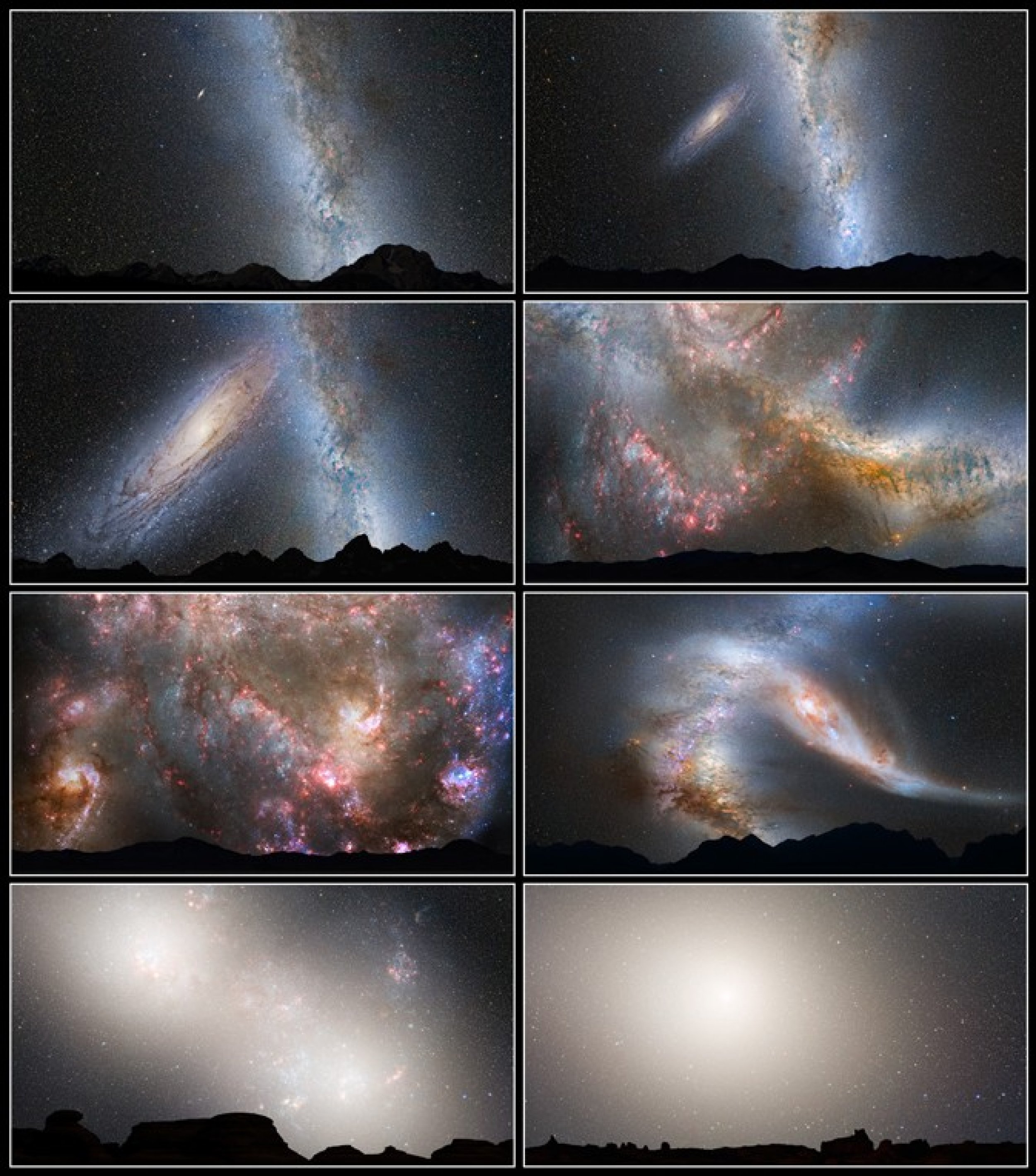 Milky Way Galaxy, Andromeda Destined For Head-On Collision