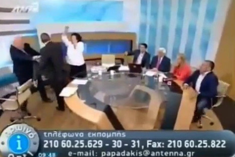 Cops Hunt Far Right Greek Politician Who Attacked Leftists on Live TV [VIDEO]: Report