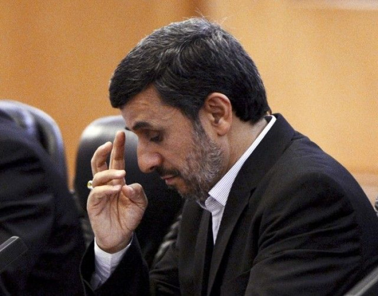 Headache for Ahmadinejad