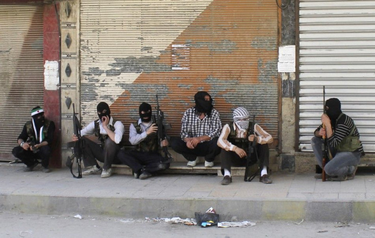 Free Syrian Army Members In Qaboun District Of Damascus