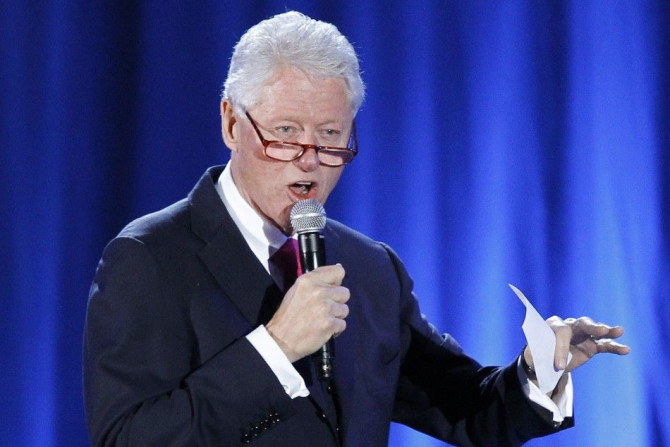 Former U.S. President Bill Clinton  