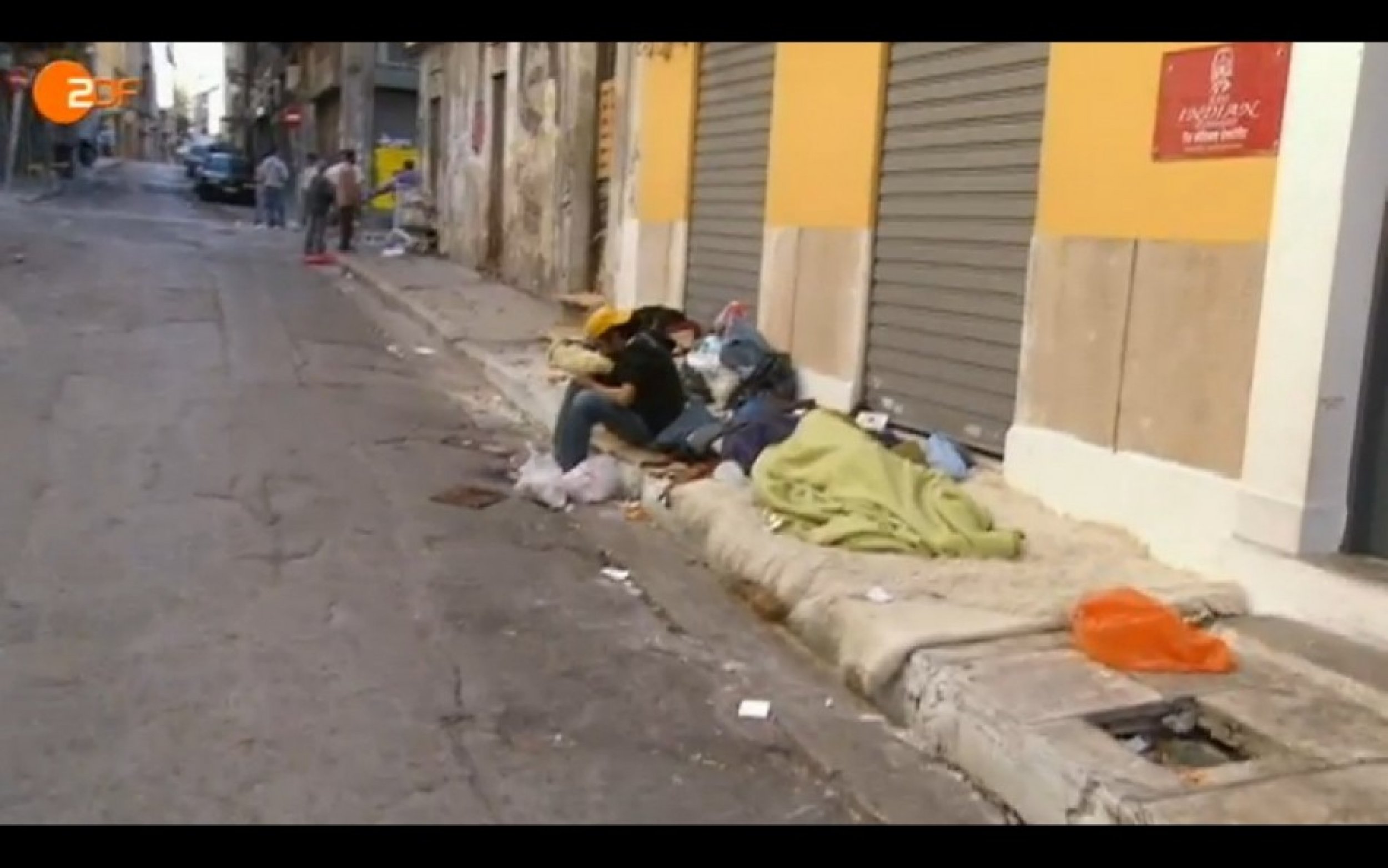 Poverty In Athens City Center