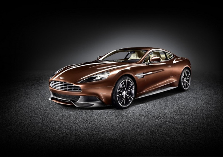 The front of the new Aston Martin 310 Vanquish.