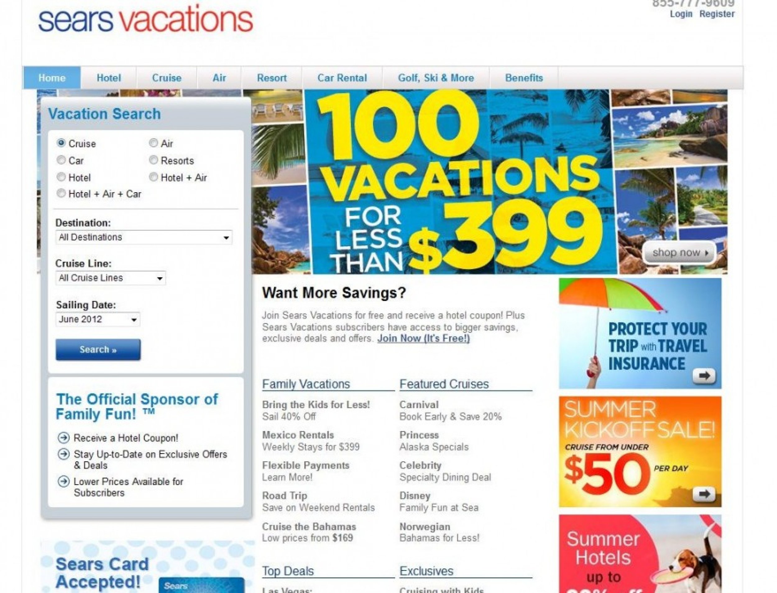 Sears Vacations? Department Store Now Sells Travel On Layaway IBTimes