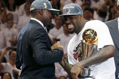 LeBron James was named the 2012 NBA Finals MVP.