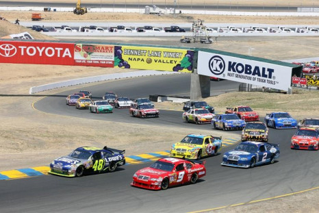 The Toyota/Save Mart 350 at the road course at Sonoma gets underway just after 3 p.m. ET.