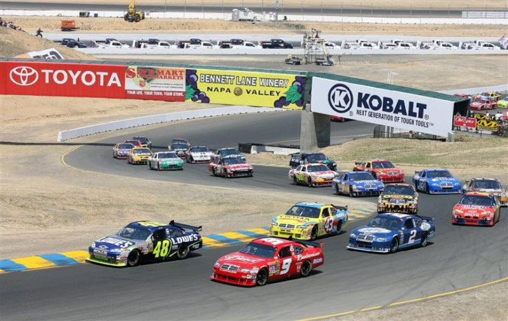 The Toyota/Save Mart 350 at the road course at Sonoma gets underway just after 3 p.m. ET.