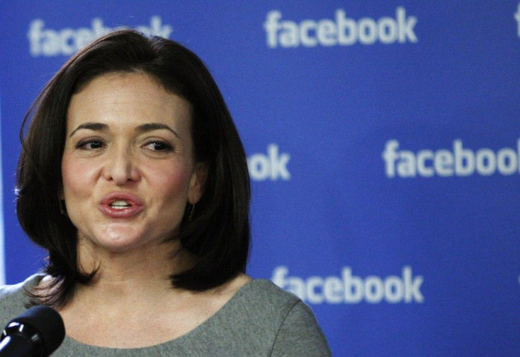 Facebook's COO Sheryl Sandberg