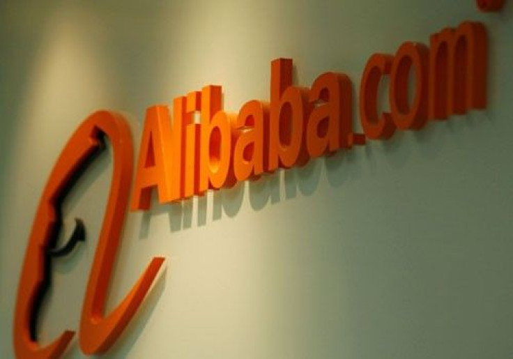 A company logo of Alibaba.com is displayed at its Hong Kong office