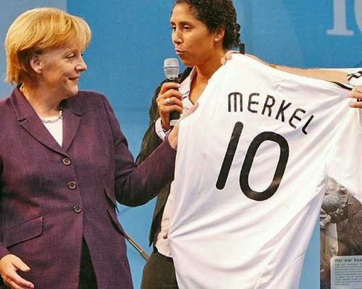 Merkel Soccer