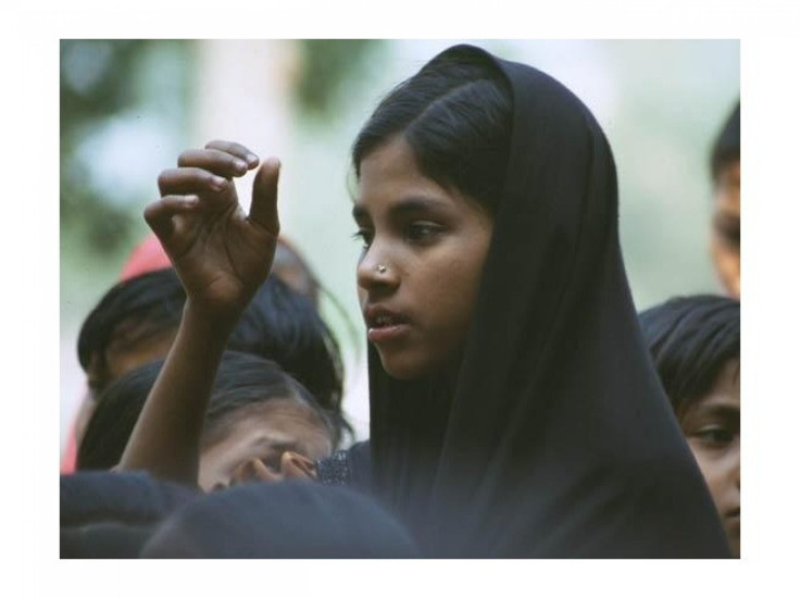 Hindu girl in Bangladesh