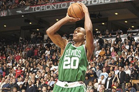Ray Allen is a target of both the Lakers and the Heat.