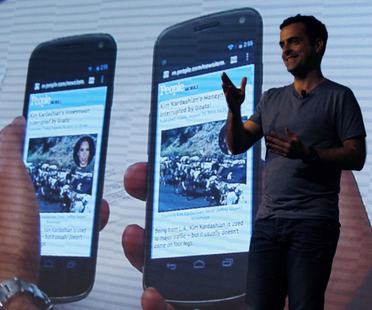 Hugo Barra, Google's director of product management for Android