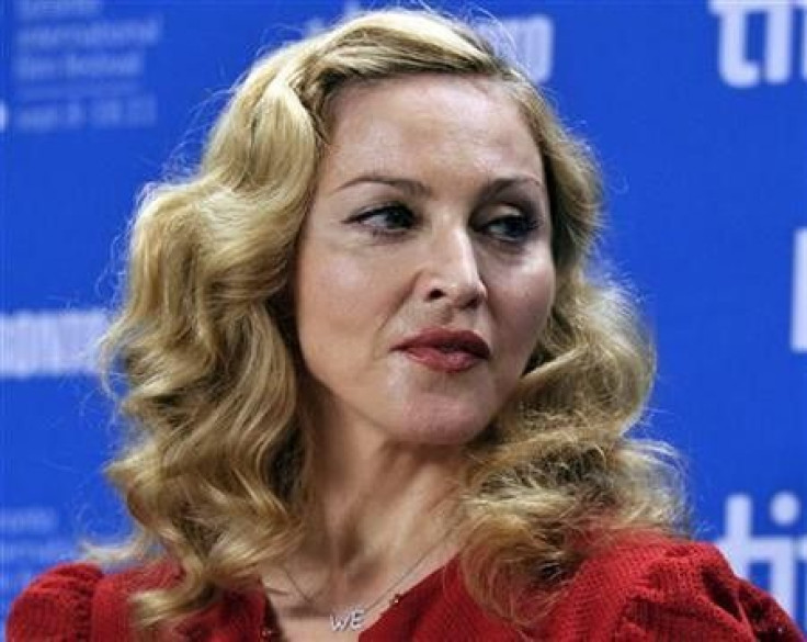 Director Madonna poses before the news conference for the film &#039;&#039;W.E.&#039;&#039; at the 36th Toronto International Film Festival