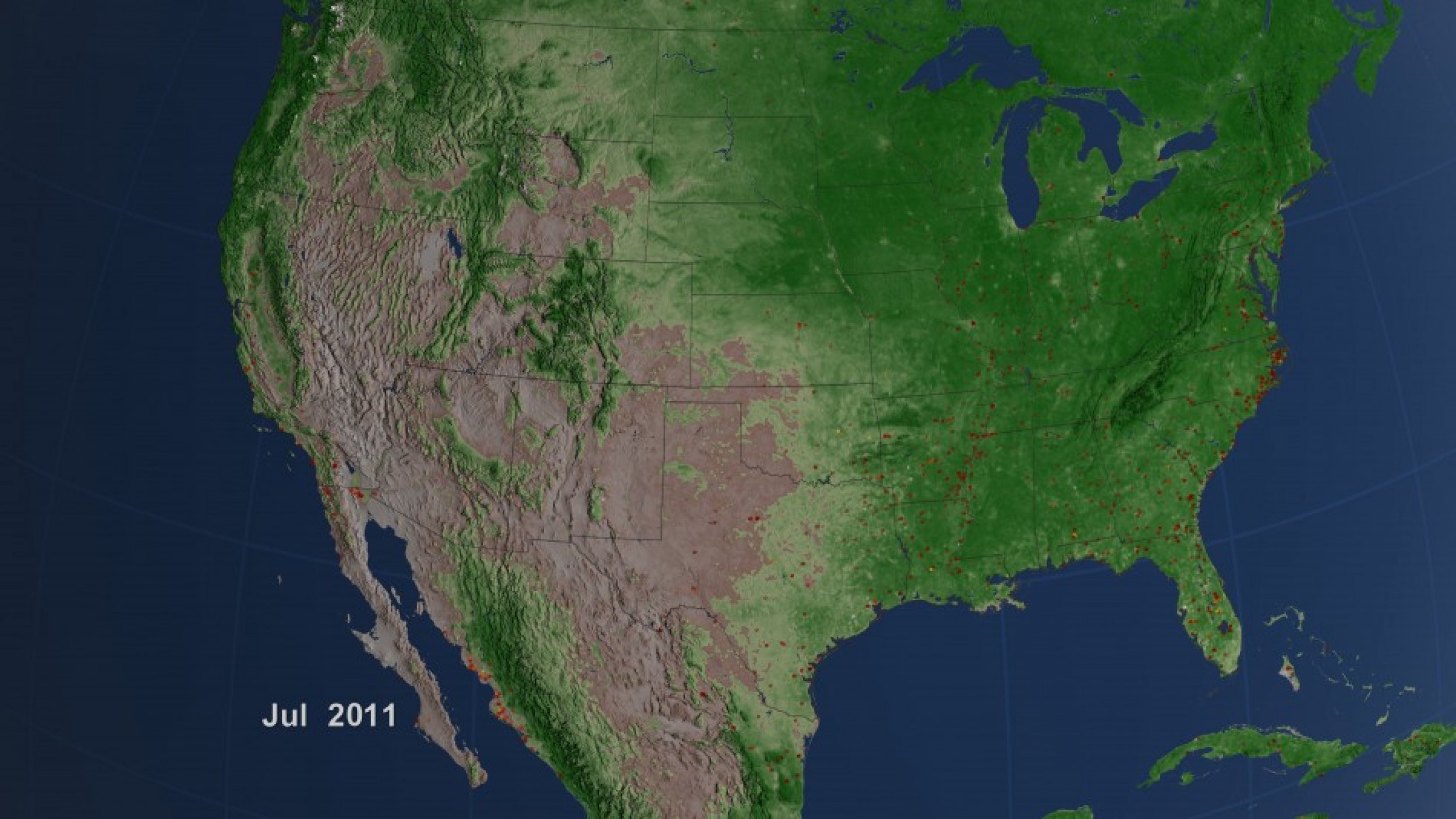 NASA Releases Satellite Data Visualizations of Earthly Fires | IBTimes