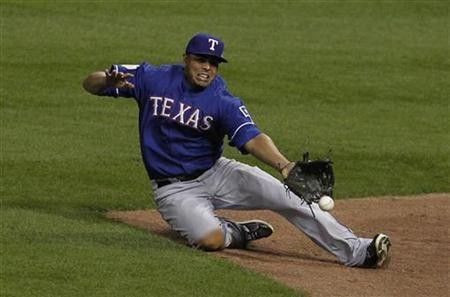 Cruz gets stuck in mud trying to snare game-winning hit