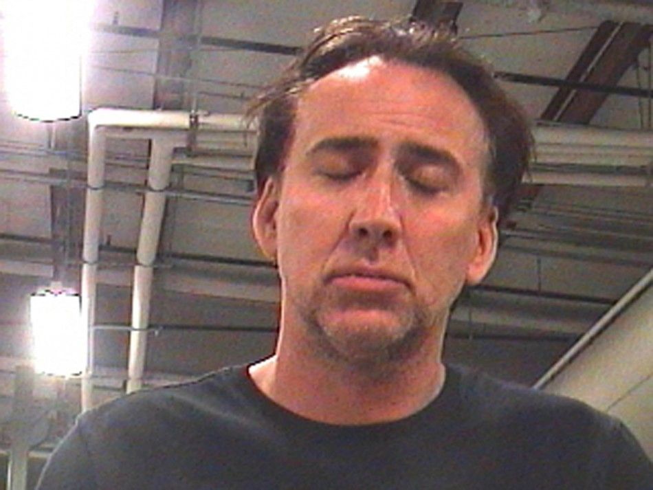 Nicolas Cage Mug Shot