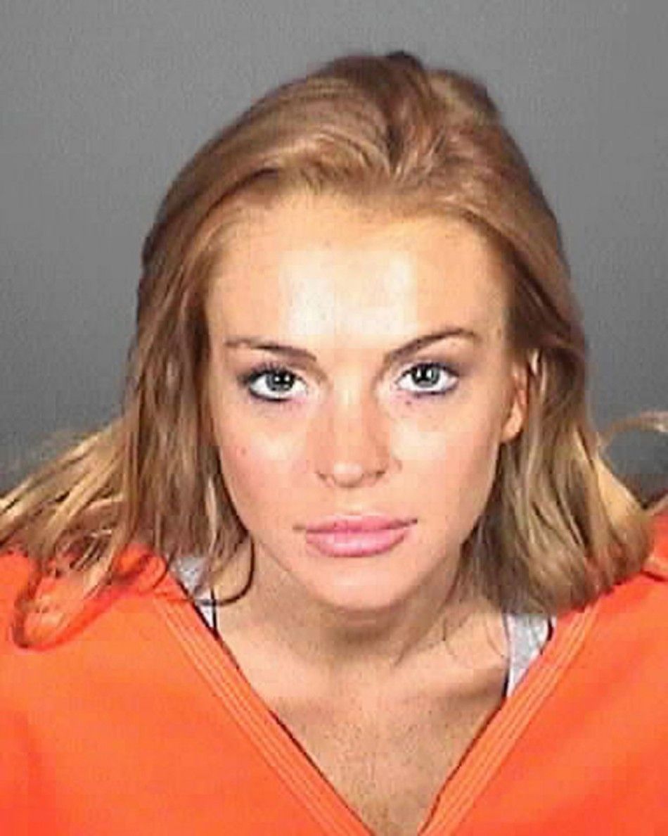 Lindsay Lohan Mug Shot