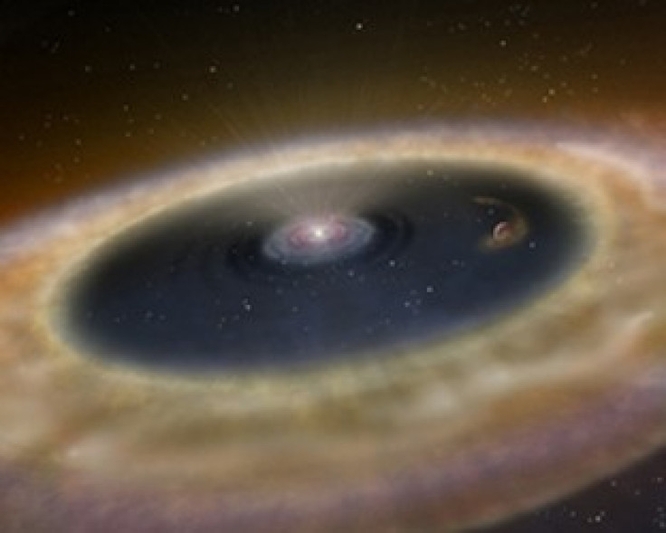 Artist’s Conception of the View near the Planet LkCa 15 b