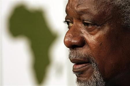 Former United Nations Secretary General Kofi Annan