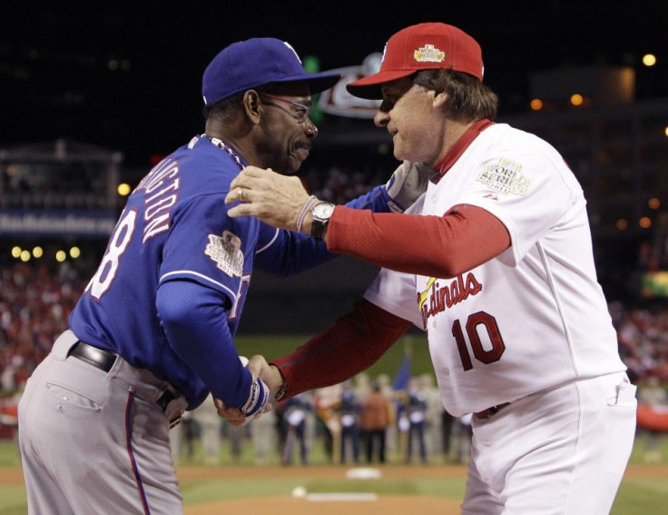 Tony La Russa and Ron Washington