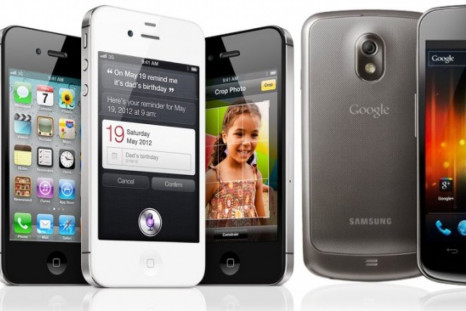 Motorola Droid RAZR, Apple iPhone 4S and Samsung Galaxy Nexus