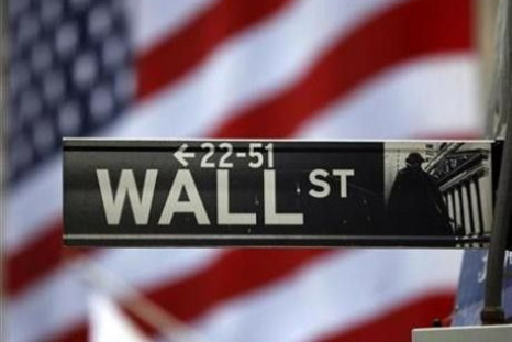 The Wall Street sign is seen outside the New York Stock Exchange, March 26, 2009. 