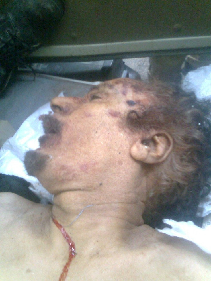 Moammar Gadhafi dead