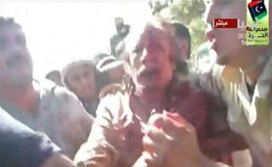 Moammar Gadhafi Dead Final Moments Captured Before the Mad Dog Died GRAPHIC PHOTOS