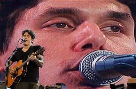 U.S. musician John Mayer performs at the Rock in Rio Music Festival in Lisbon