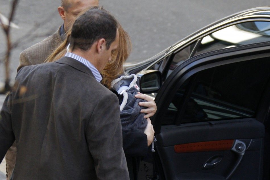 First Look of Carla Bruni Sarkozys Baby Daughter Giulia