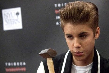 Justin Bieber at 2012 Tribeca Film Festival
